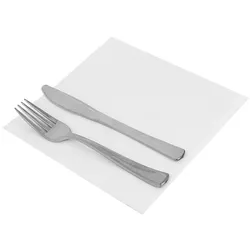 MONOUSO - Servietten Airlaid Weiß 40x40cm (600 Stück)