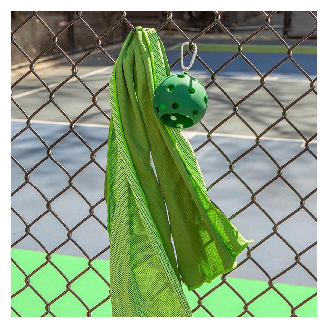 Kikkerland - Pickleball Cooling Towel - 11.75 x 39.5 inches (FT07)