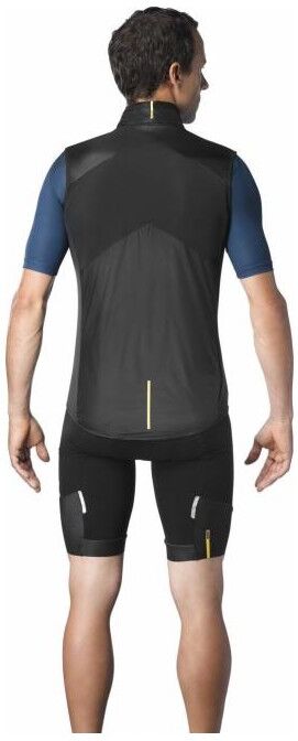 MAVIC Guscio gilet ciclismo antipioggia antivento  Sirocco Vest nero Uomo