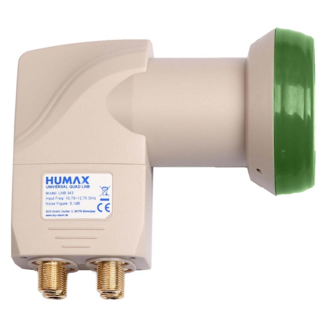 Humax Green Power Quad-LNB (Quad LNB) (LNB 343)