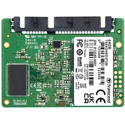 Transcend HSD372M. SSD Speicherkapazität: 64 GB, SSD-Formfaktor: Half-slim, Lesegeschwindigkeit: 53 (64 GB, PCI-Express), SSD