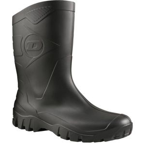 Dunlop Gummistiefel Dee Unisex K500011, Kurzschaft, PVC, schwarz, Größe 40