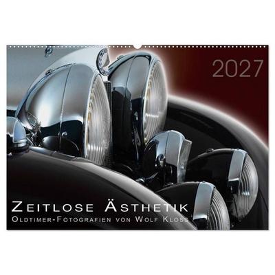 Zeitlose Ästhetik Oldtimer-Fotografien von Wolf Kloss (Wandkalender 2027 DIN A2 quer), CALVENDO Monatskalender