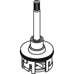 Hansgrohe Einsatz kpl.2-Loch Wannenrand- termostat, 92371000 92371000