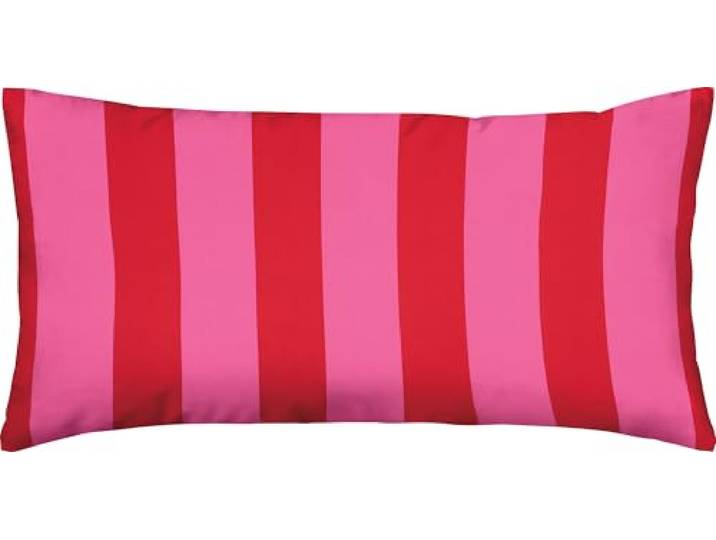 Erwin Müller Kissenbezug Perkal rot-pink Größe 40x80 cm