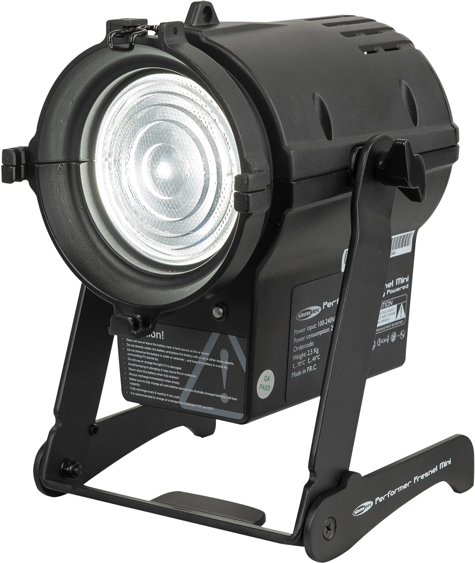 Showtec Performer Fresnel Mini Dmx Kompakt 30 W Warmweiß Dmx Theater-Led-Fresnel
