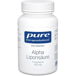PURE ENCAPSULATIONS Alpha Liponsäure 100 mg Kaps. 120 St