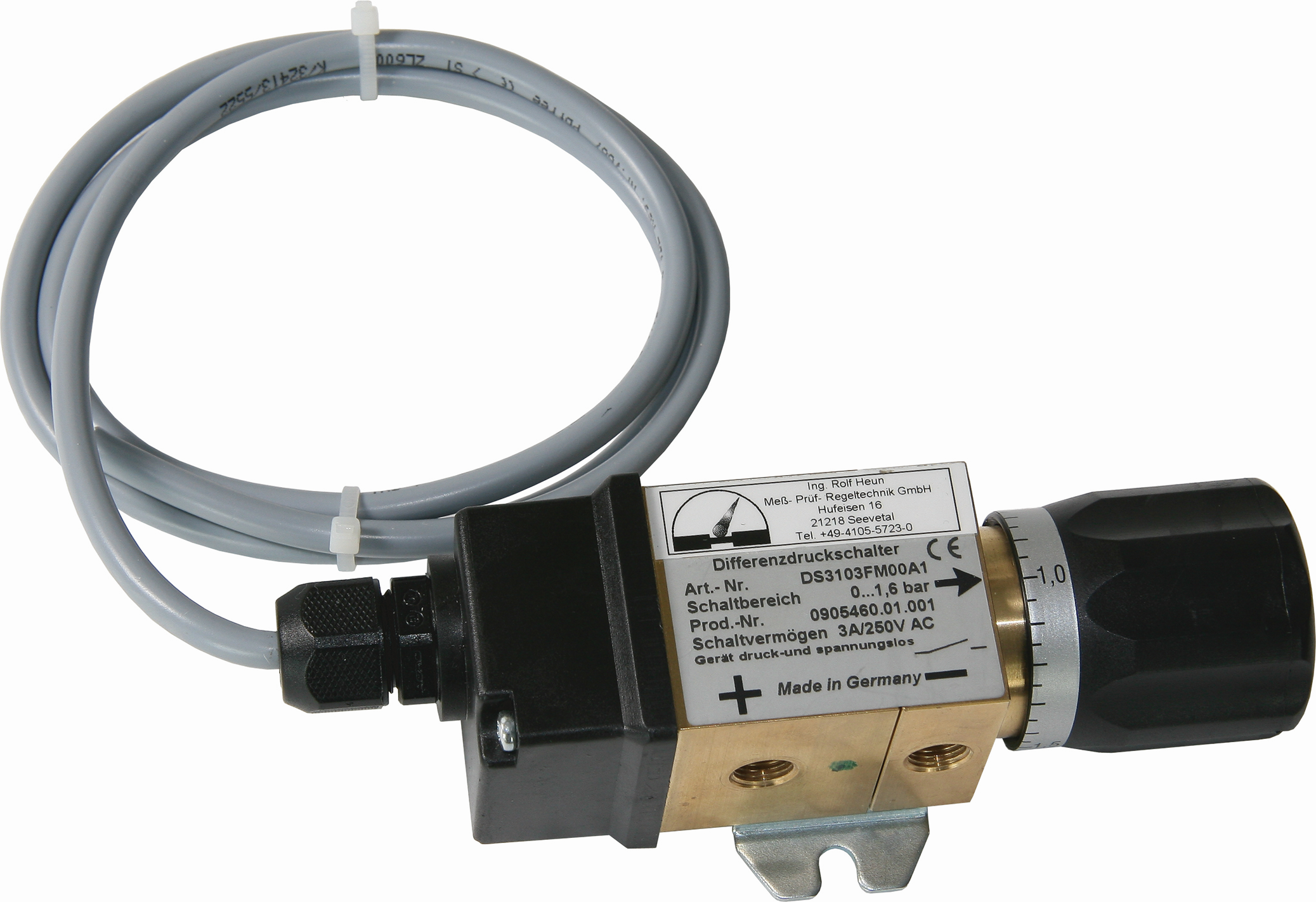 Syr - Sasserath différentiel 6380.00.901 pour filtre à bride 6380