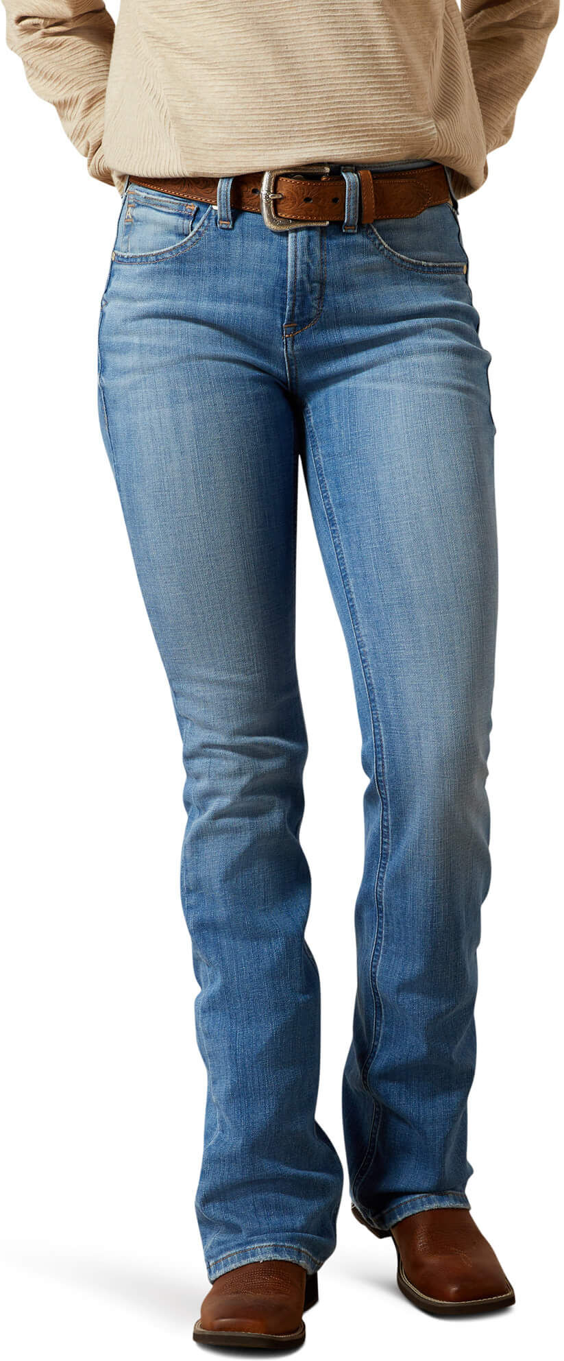 Women's High Rise Camellia Boot Cut Jeans in Glendale, Size: 30 Regular by Ariat