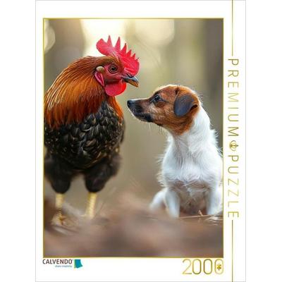 CALVENDO Puzzle Hallo Nachbar | 2000 Teile Lege-Größe 90x67cm Foto-Puzzle für glückliche Stunden, Sonstige von , Calvendo Puzzle