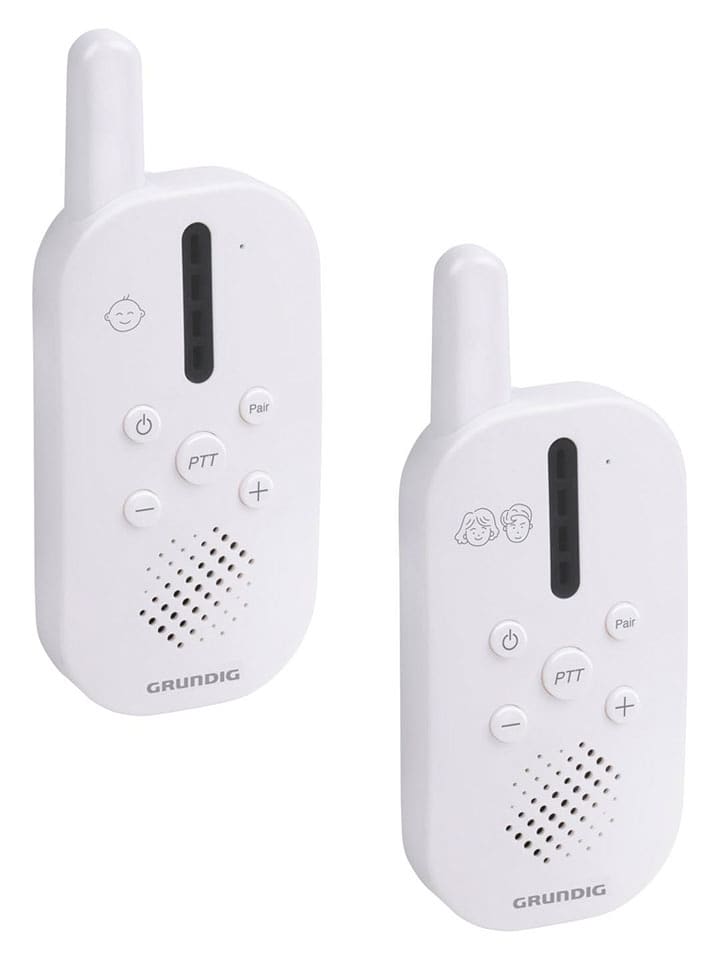 GRUNDIG 2er-Set: Babyphone in Weiß - onesize