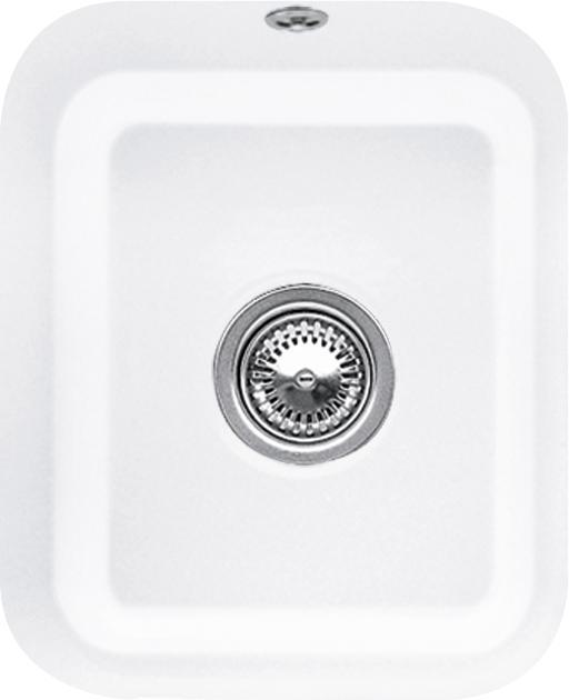 Villeroy & Boch Keramikspüle 670401R1, Cisterna 45 Unterbauspüle - inkl.
