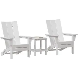 vidaXL, Gartenstühle, Dorlenano (mit Tisch)
