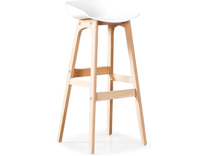 Tabouret de bar blanche - Bera - DESIGNETSAMAISON