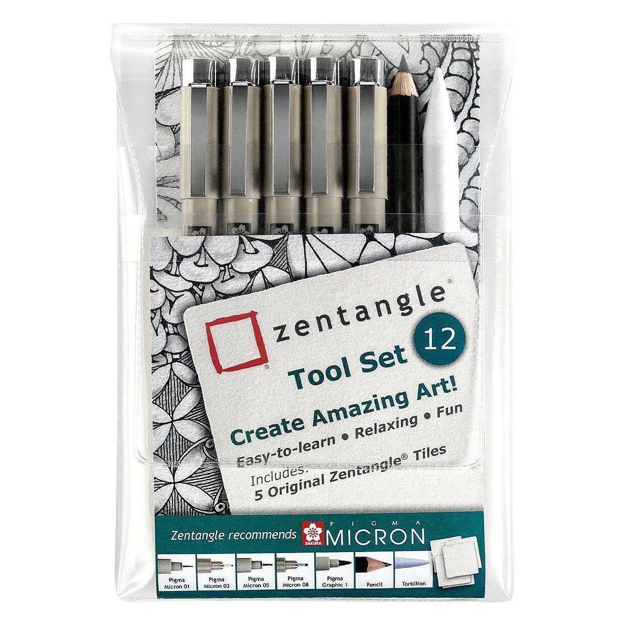Sakura Zentangle Toolset (12x) (Z12PTGB)
