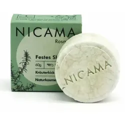 NICAMA Festes Shampoo Rosmarin (fettendes Haar)