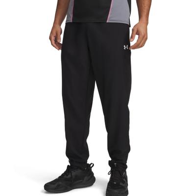 Laufhose UNDER ARMOUR "Vanish Training Pant", Herren, Gr. XL, N-Gr, schwarz (ultimate schwarz,, weiß), Obermaterial: 100% Polyester, Hosen Laufhose, schnell trocknend, atmungsaktiv, enger Schnitt