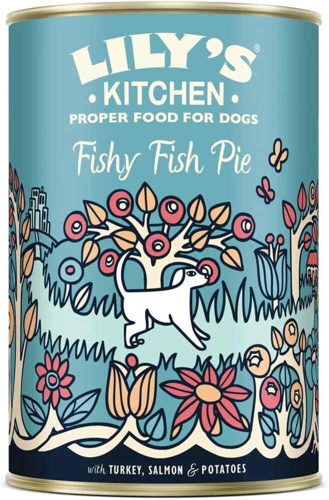 LILYS KITCHEN Kit Risparmio 6x400G Lily's Kitchen Recipe Dog SALMONE ARINGA