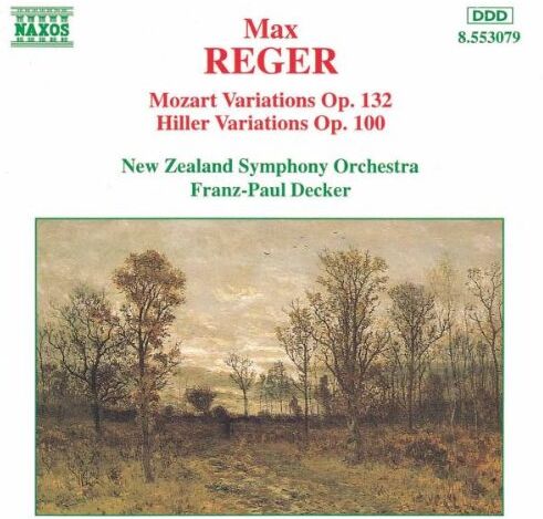 Franz-Paul Decker - Reger Mozart Variationen Decker - Preis vom 18.10.2026 15:28:09 h