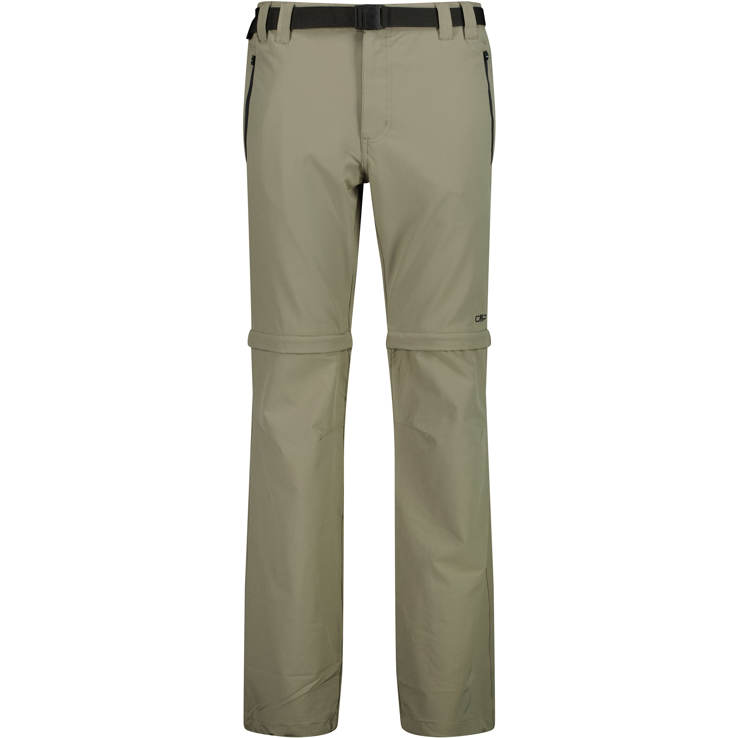 CMP Zip Off Trekking Hose Herren Zip-Hosen beige Größe 3XL Camping Elastisch