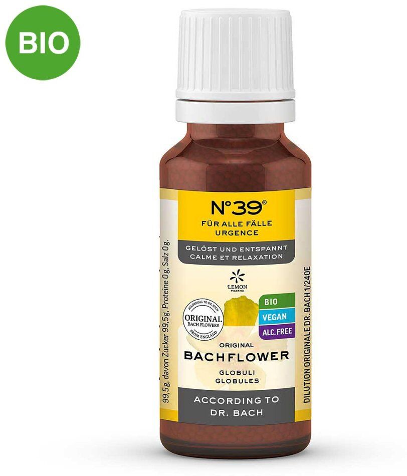 Bachblüten Notfall Nummer 39 Globulix 20g