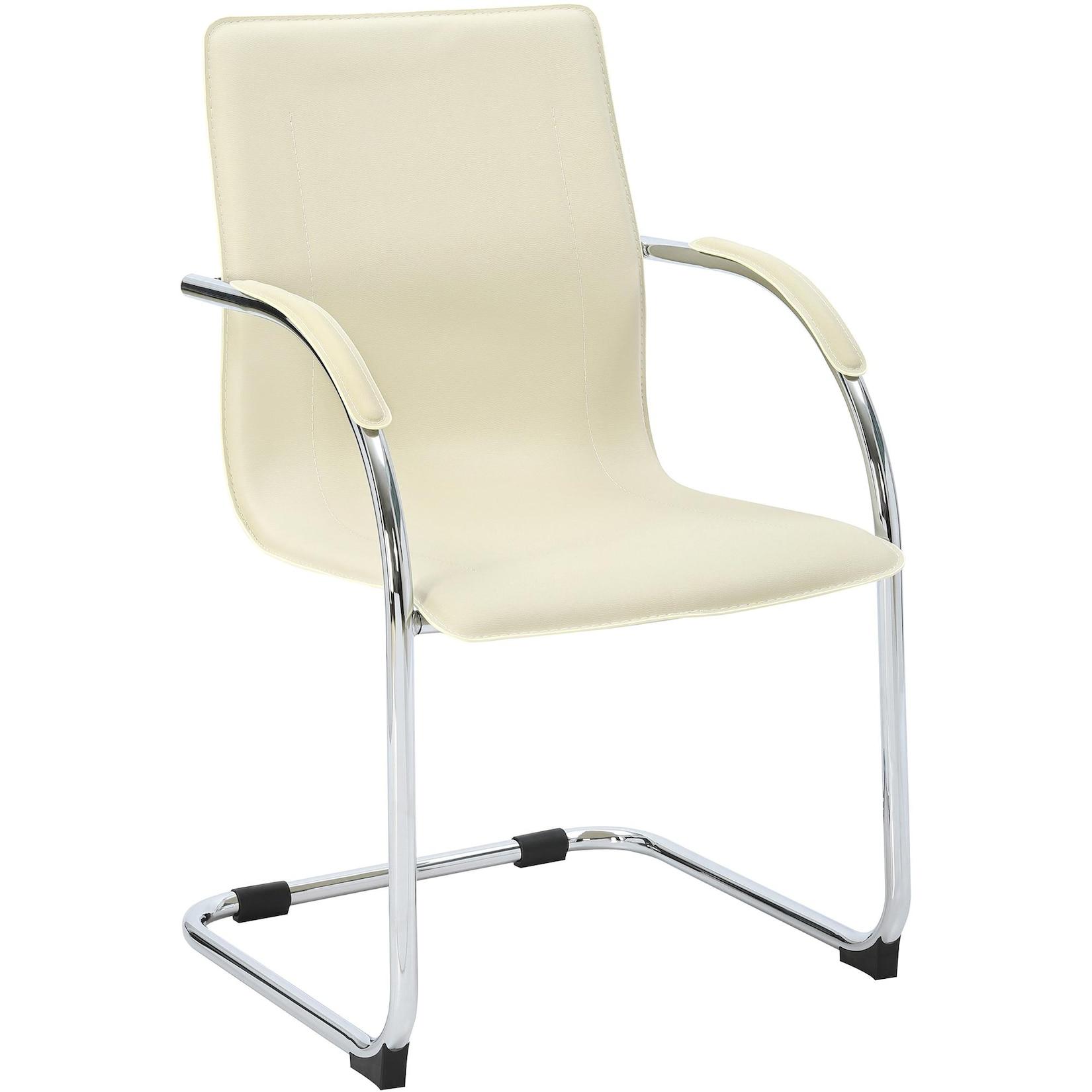 CLP Besucherstuhl Noeleen - Farbe: creme