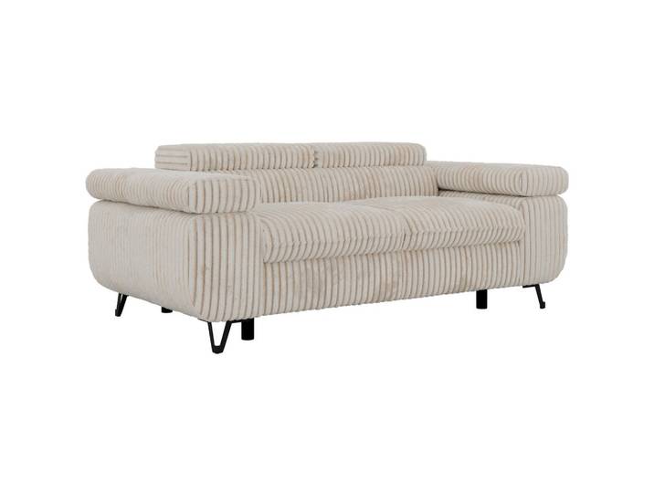 2-SITZER SOFA PETER - Beige Cord