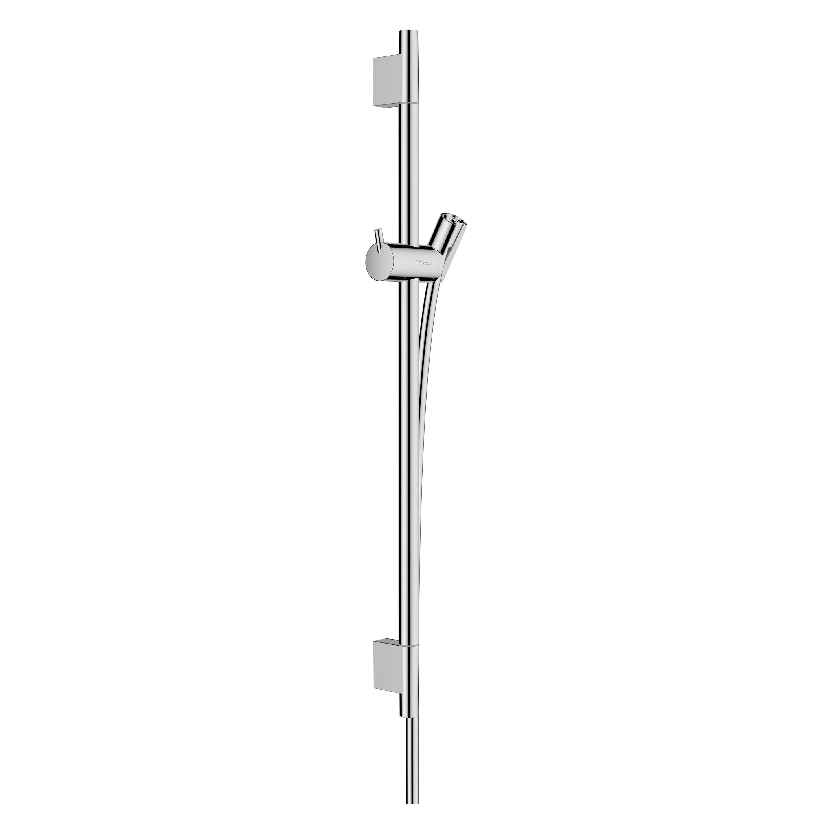 hansgrohe Unica Duschstange S Puro 65 cm mit Isiflex Duschschlauch 160 cm (28632000)
