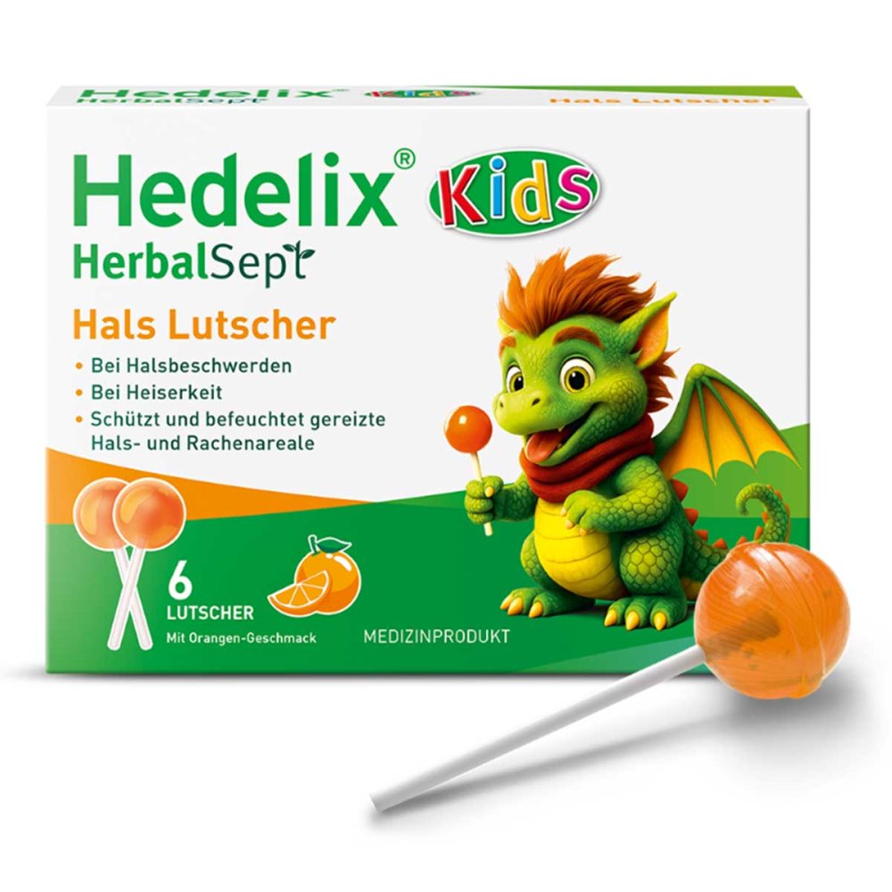 Dr. Theiss Naturwaren GmbH Hedelix Herbalsept Hals Lutscher Kids 19927449