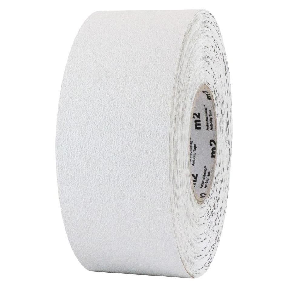 Moravia Bodenmarkierungsband, staplergeeignet, Vinyl, Breite 75 mm, weiss (75 mm) (261.28.523)
