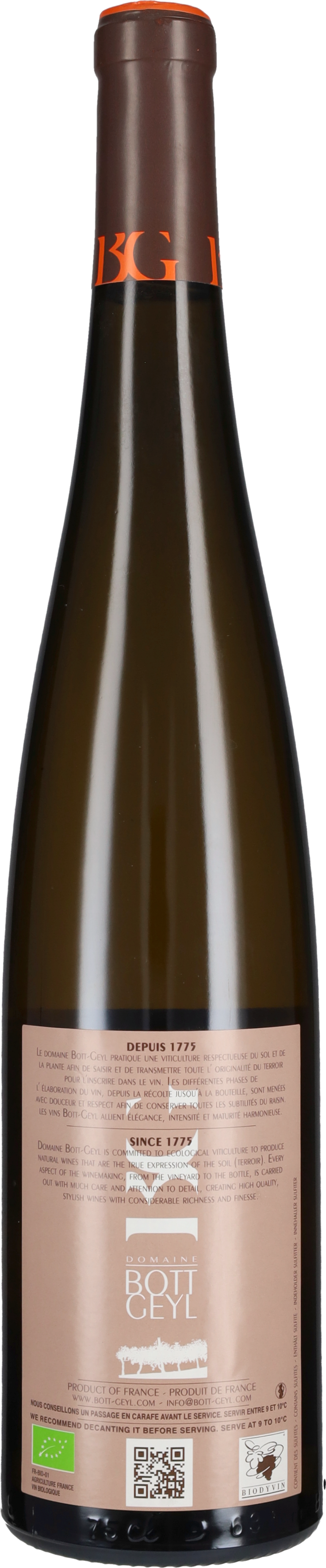 Riesling Grand Cru Schlossberg Domaine Bott Geyl 2020
