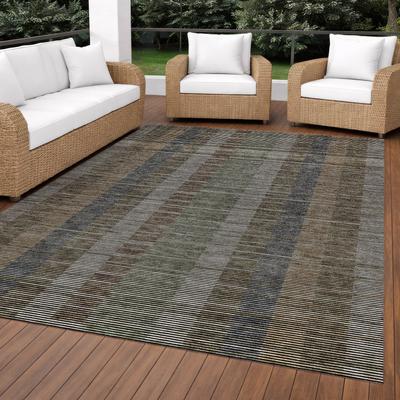 Addison Rugs Machine Washable Indoor/ Outdoor Contemporary Hopkins Chantille Rug