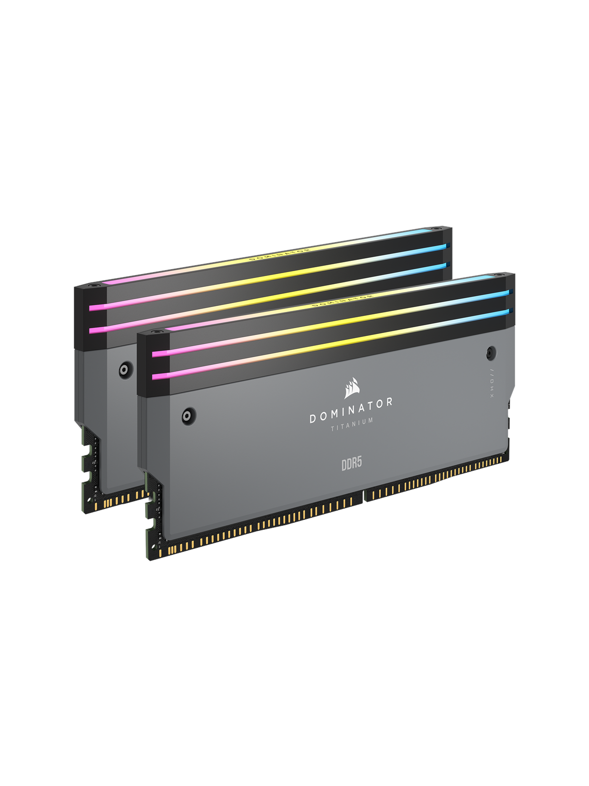 Corsair Dominator Titanium DDR5 Light Enhancement Kit - Grau mit RGB