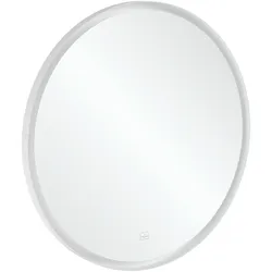 Villeroy & Boch Subway 3.0 Spiegel rund, White Matt, 910x910x45 mm, mit Beleuchtung