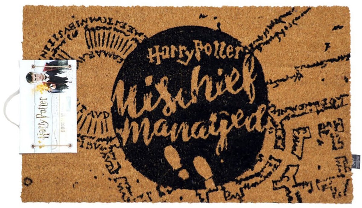 Harry Potter Mischief Managed Unisex Deurmat - Meerkleurig