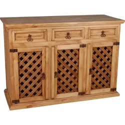 Mexico Sideboard Massivholz Pinie  Mexiko Möbel Mexikanisch