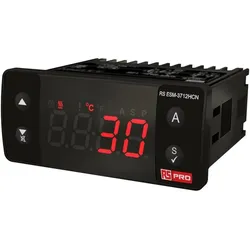RS PRO Zweipunkt-Temperaturregler Tafelmontage, 1 x Relais Ausgang/ PT100 Eingang, 230 V, 77 x 35mm, Thermostat