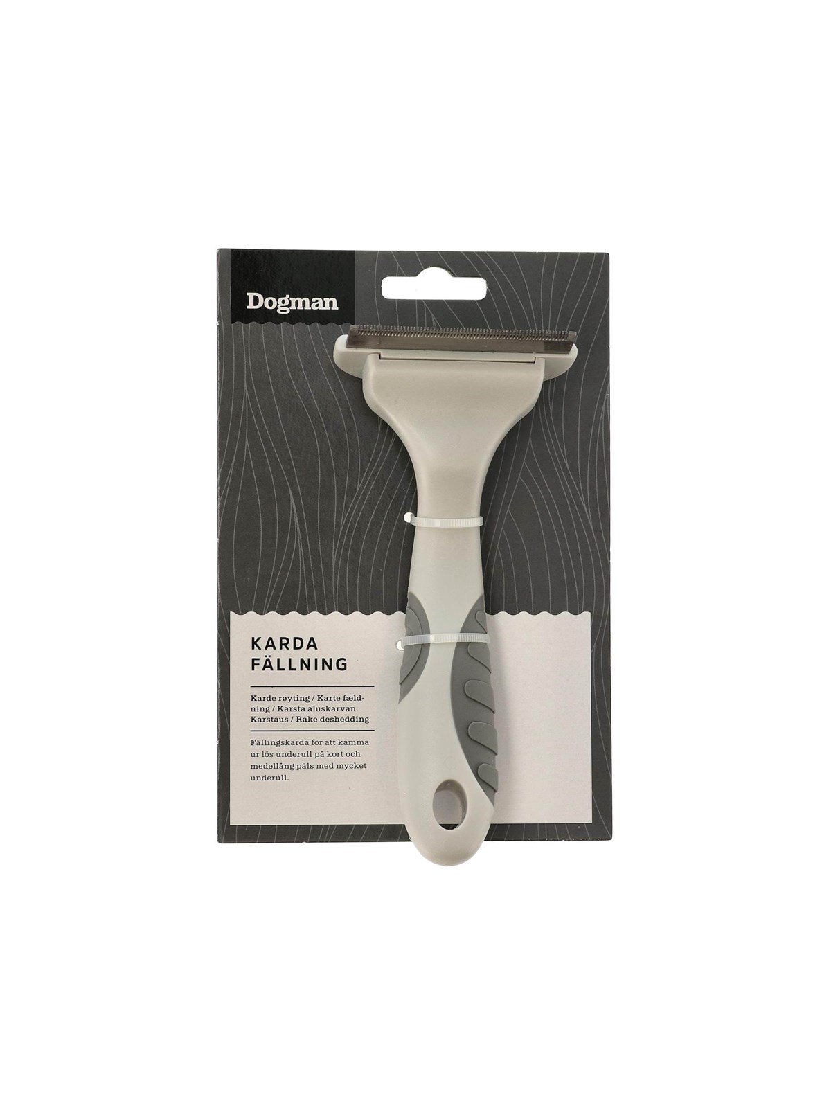 Dogman Shedding-Kamm Lose Unterwolle Entferner Mittel 15.5x7.2cm