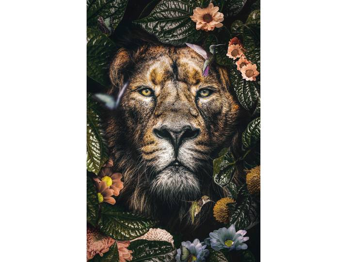 Wandkraft Bild, Mehrfarbig, Metall, 98x148x5 cm, einfache und schnelle Anbringung, Bilder & Rahmen, Bilder, Wandbilder