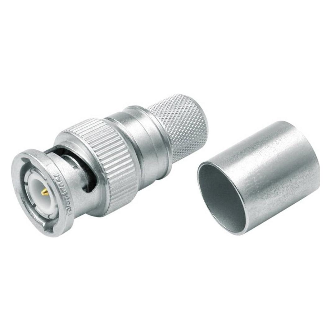 Telegärtner Koax BNC-Kabelstecker RG214/U, 50 OHM, Variante4 Kabelgruppe: RG 214/U / RG393/U, zum crimpen (J01000A0060)