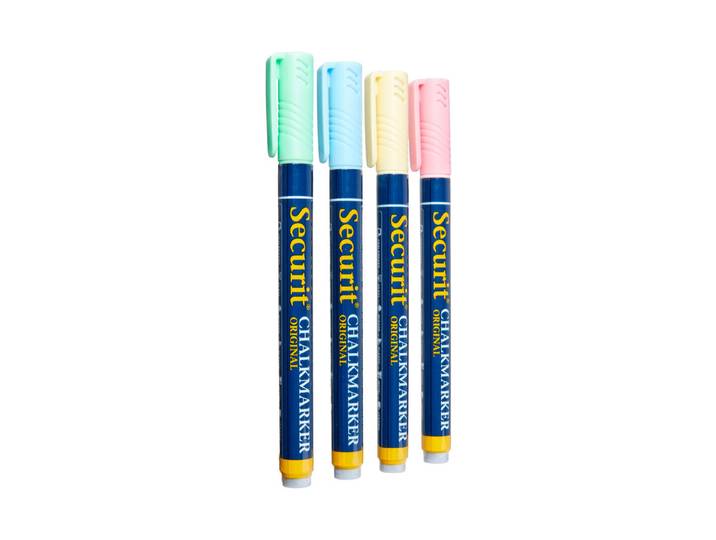 Securit Kreidestifte Pastell 1-2 mm 4 Stück