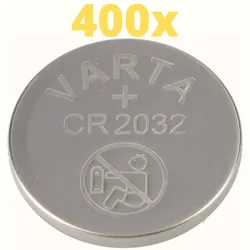 400x Varta Lithium 3V CR2032-P Bulk 3V/220mA lose CR 2032