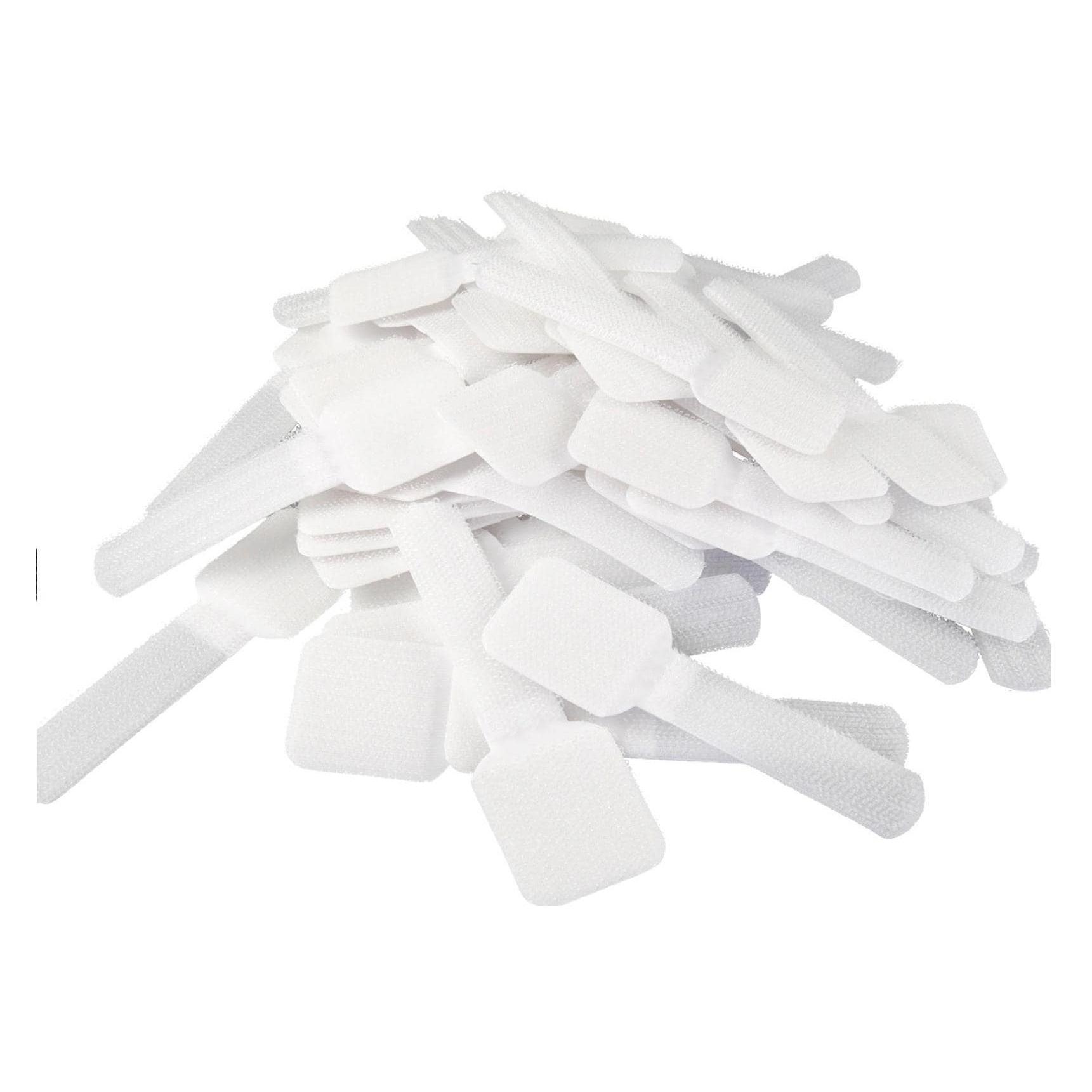 Label-the-cable Klettkabelhalter selbstklebende (Klettkabelbinder, 90 mm, 50 Stk.) (PRO 3120)