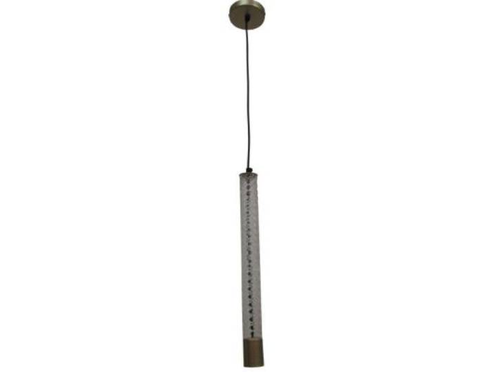 Present Time - Suspension Luminaire Tube Métal Gris Shine Susp-Shine00