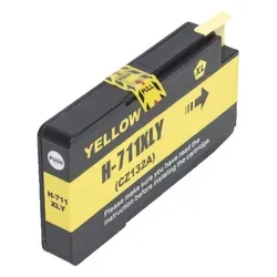HP 711 (CZ132A) - Tintenpatrone TonerPartner, yellow (gelb)