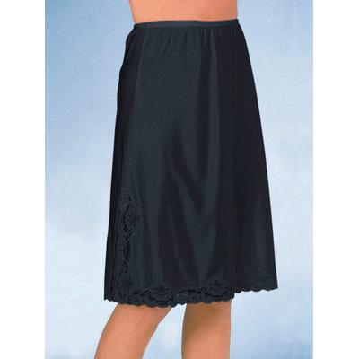 Unterrock, Damen, Gr. 50, schwarz, 100% Polyester, unifarben, Röcke Unterrock
