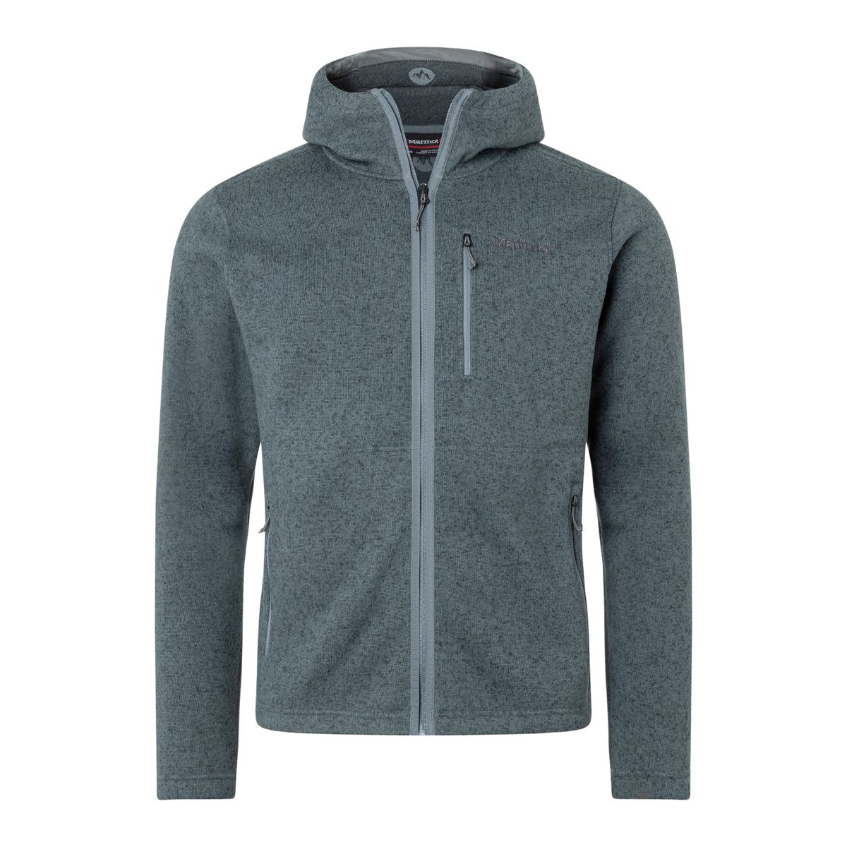 Marmot Drop Line Full Zip Hoody steel onyx heather (8702) S M16222-8702-S