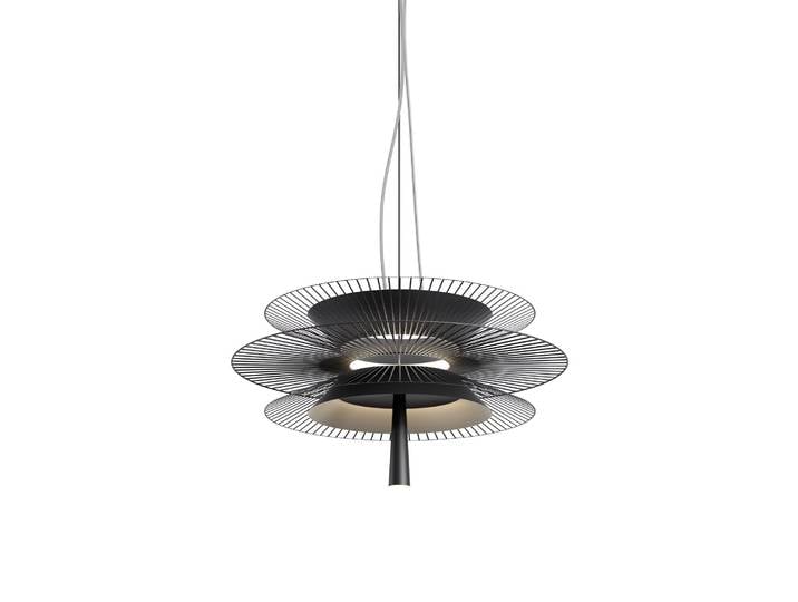 Gravity 2 Suspension Black - Forestier - Cuisine - Design - Métal - À ampoule unique