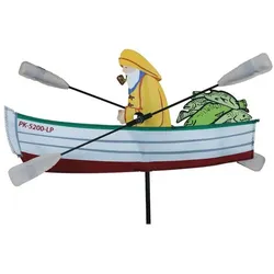 Premier Kites, Aussendekoration, Whirligig - Fisherman 18"