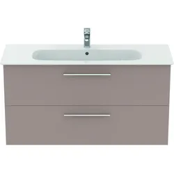 Ideal Standard i.life A Waschtisch-Paket, 1240x460x645mm, Griff chrom, K8747NH, Farbe: Greige